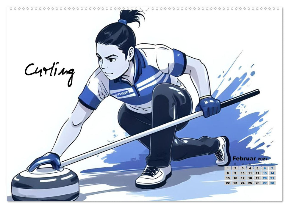 Jenseits des Podests - Olympische Sportarten in Aktion (CALVENDO Wandkalender 2027)