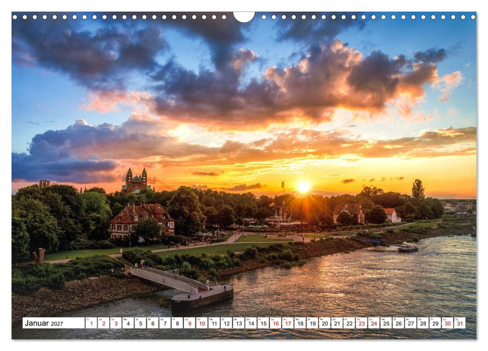 Speyer im Blick: Ein Jahr voller Geschichte und Charme (CALVENDO Wandkalender 2027)