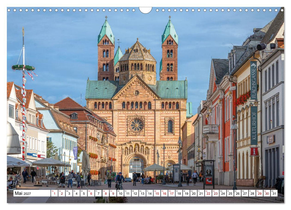 Speyer im Blick: Ein Jahr voller Geschichte und Charme (CALVENDO Wandkalender 2027)