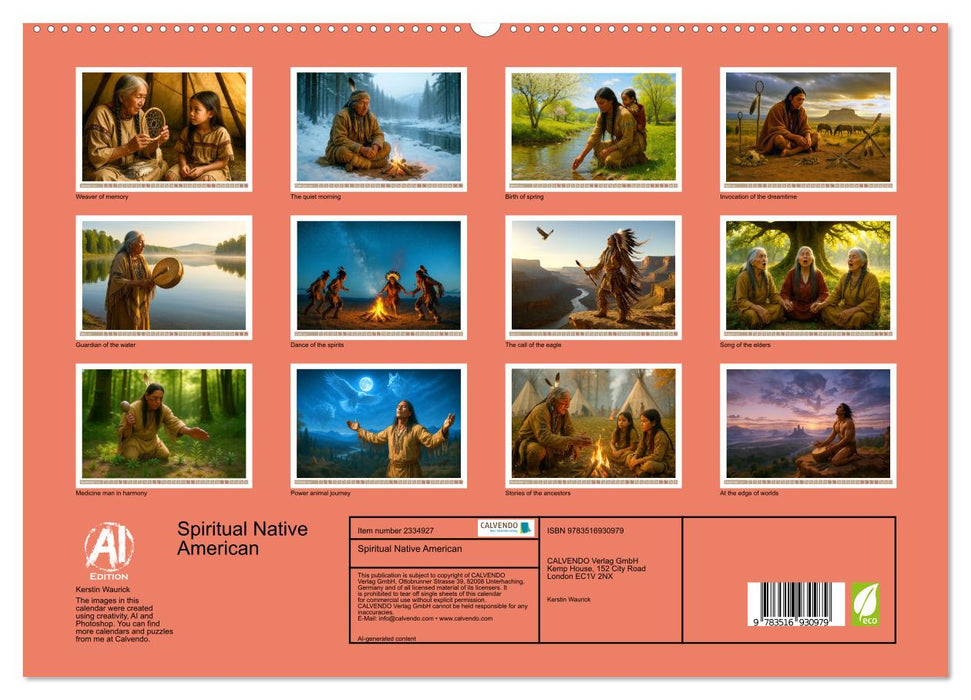 Spiritual Native American (CALVENDO Premium-Calendar 2027)