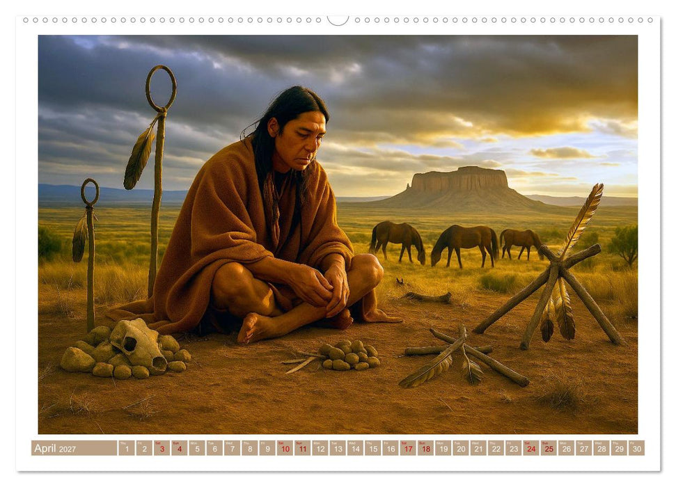 Spiritual Native American (CALVENDO Premium-Calendar 2027)