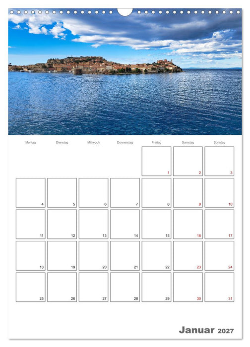 Faszinierendes Elba (CALVENDO Wandkalender 2027)