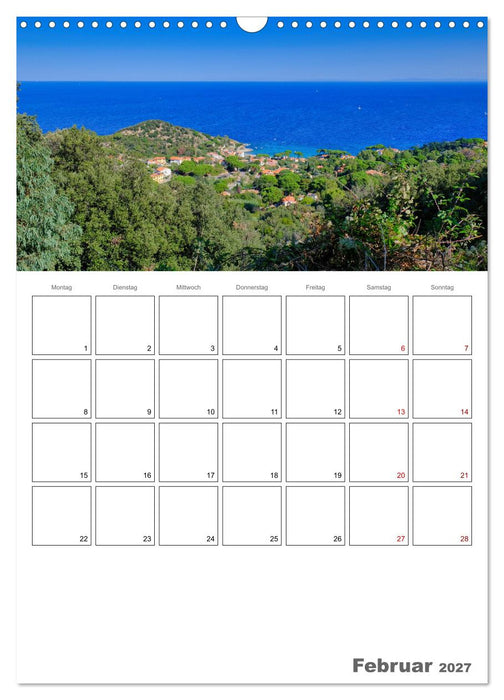 Faszinierendes Elba (CALVENDO Wandkalender 2027)