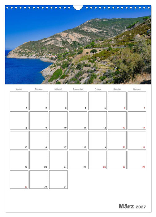 Faszinierendes Elba (CALVENDO Wandkalender 2027)