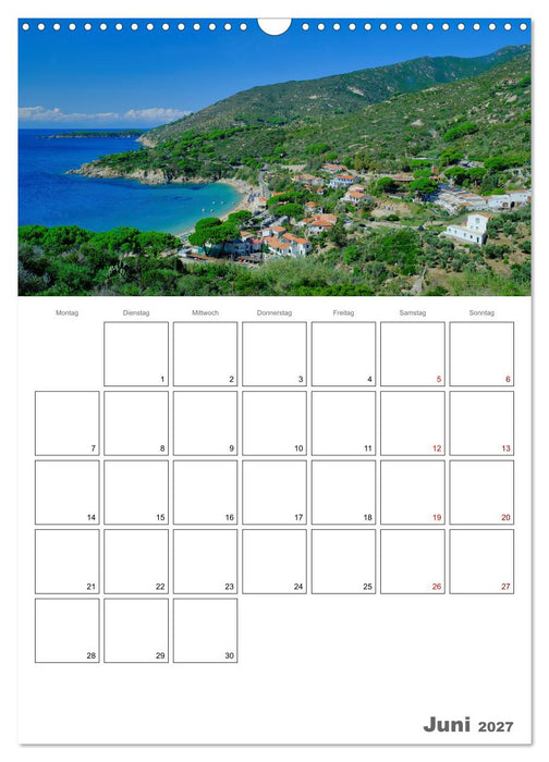 Faszinierendes Elba (CALVENDO Wandkalender 2027)