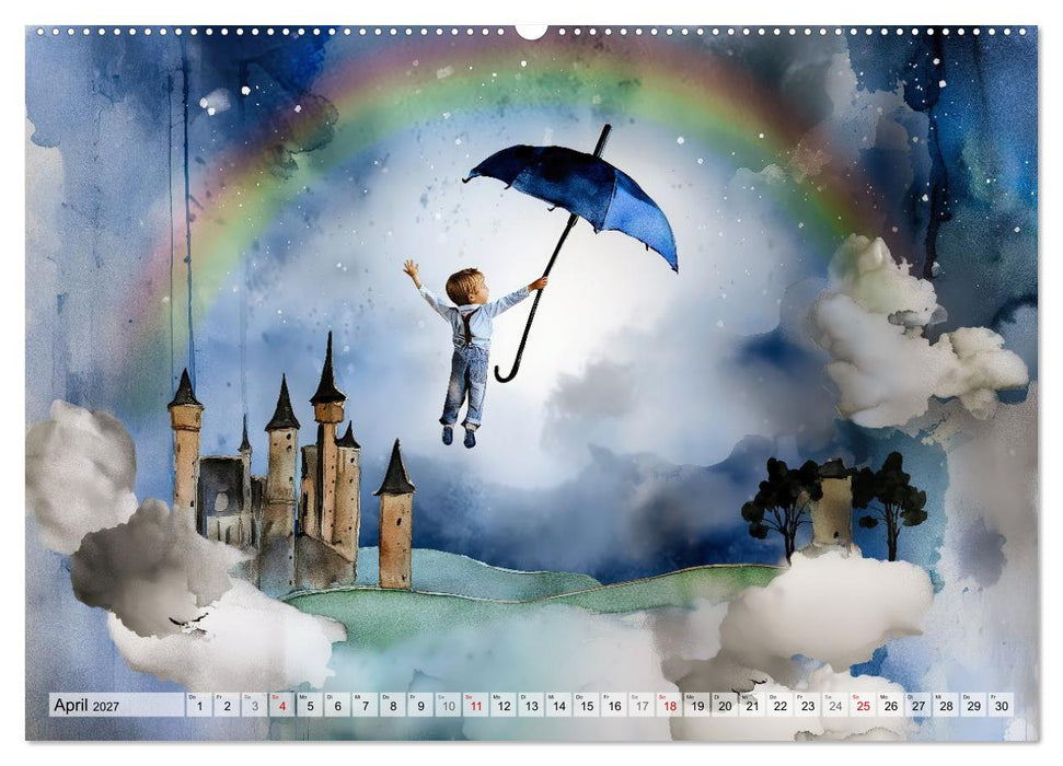 Wind, du himmlisches Kind (CALVENDO Premium Wandkalender 2027)