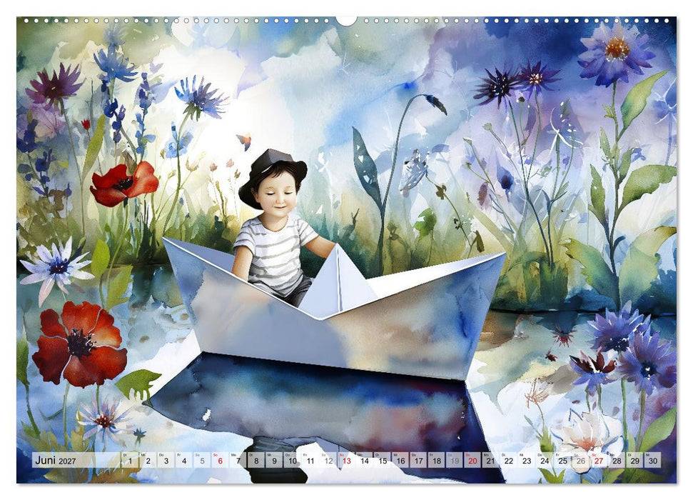 Wind, du himmlisches Kind (CALVENDO Premium Wandkalender 2027)
