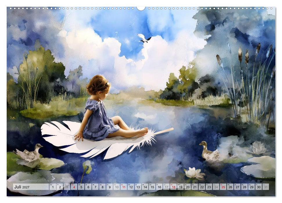 Wind, du himmlisches Kind (CALVENDO Premium Wandkalender 2027)
