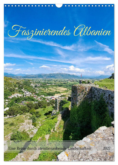 Faszinierendes Albanien (CALVENDO Wandkalender 2027)