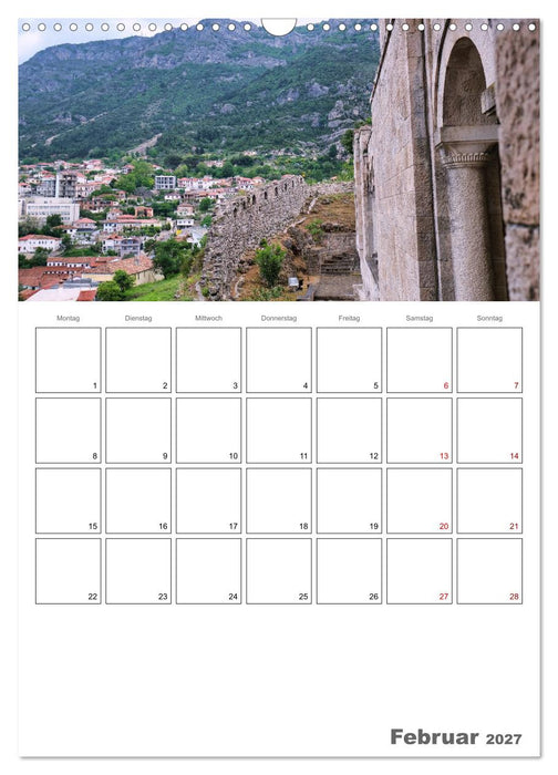 Faszinierendes Albanien (CALVENDO Wandkalender 2027)