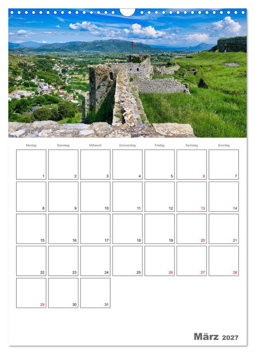 Faszinierendes Albanien (CALVENDO Wandkalender 2027)