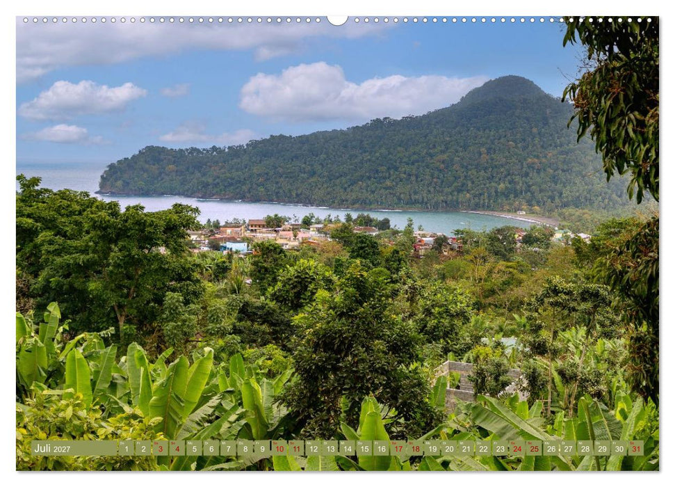 Sao Tome. Paradiesinsel vor der Küste Westafrikas (CALVENDO Premium Wandkalender 2027)