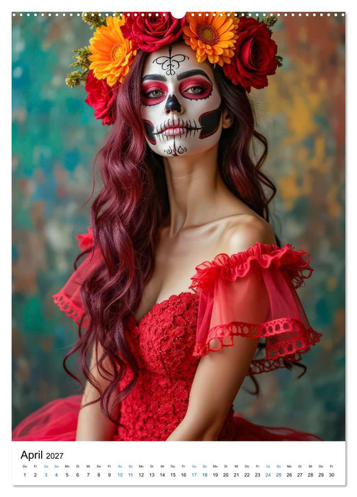 La Catrina - Poesie der Vergänglichkeit (CALVENDO Premium Wandkalender 2027)
