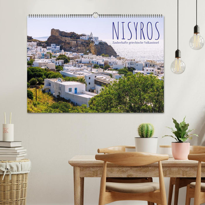 Nisyros. Zauberhafte griechische Vulkaninsel (CALVENDO Wandkalender 2027)