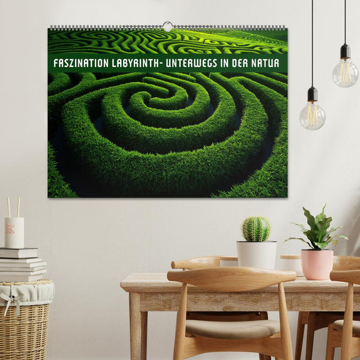 Faszination LABYRINTH - unterwegs in der Natur (CALVENDO Wandkalender 2027)