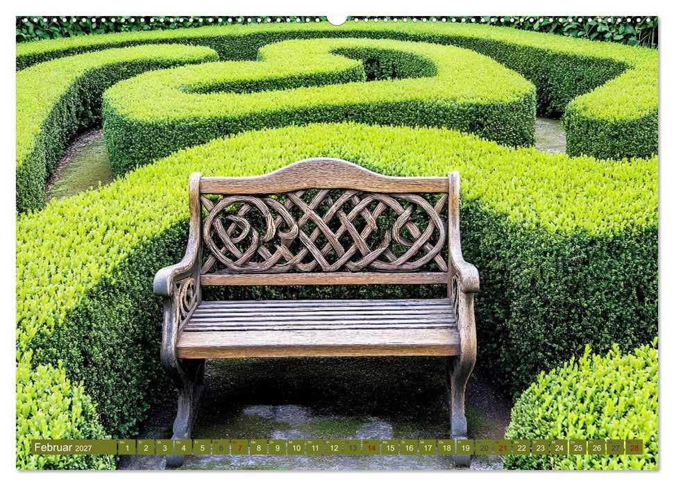 Faszination LABYRINTH - unterwegs in der Natur (CALVENDO Wandkalender 2027)