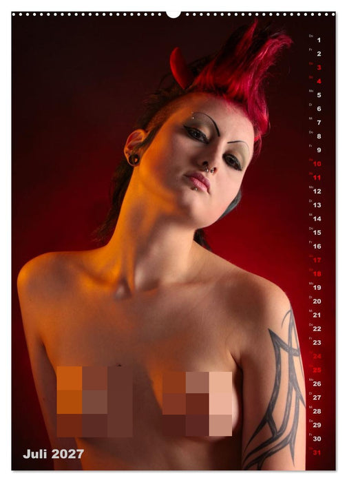 Intime Tattoos (CALVENDO Premium Wandkalender 2027)