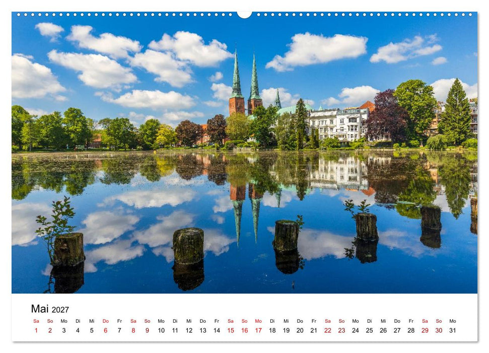 Lübeck – Im Licht der Zeit (CALVENDO Premium Wandkalender 2027)