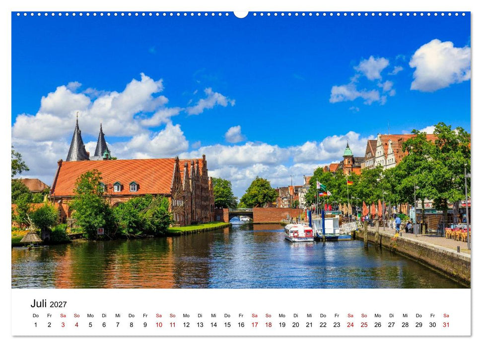 Lübeck – Im Licht der Zeit (CALVENDO Premium Wandkalender 2027)