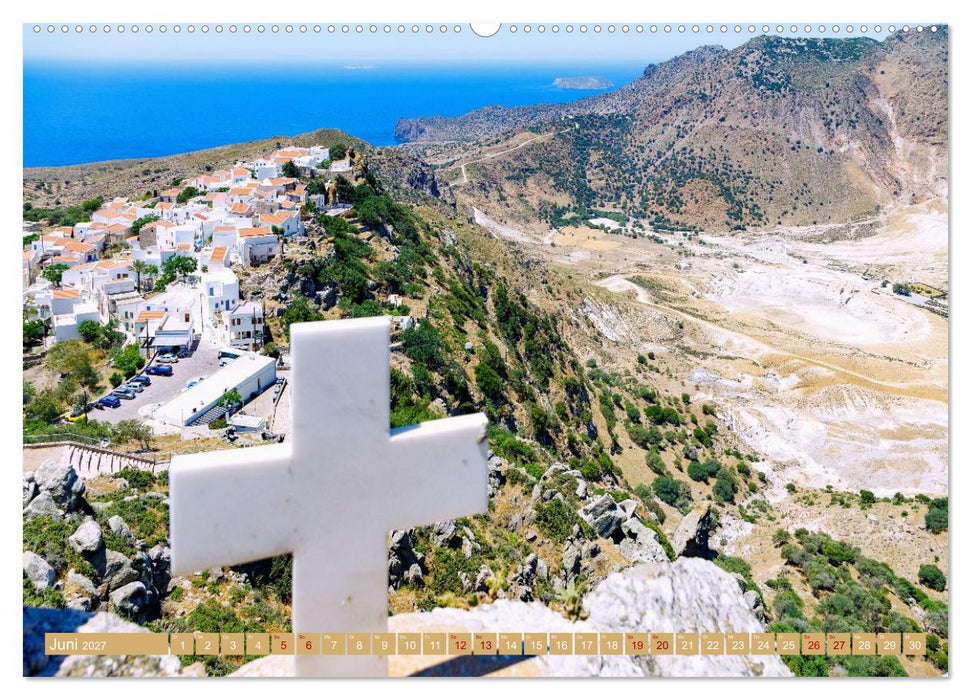 Nisyros. Zauberhafte griechische Vulkaninsel (CALVENDO Premium Wandkalender 2027)