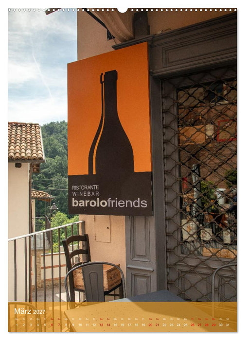 Barolo. Das malerische Weindorf im Piemont. (CALVENDO Wandkalender 2027)