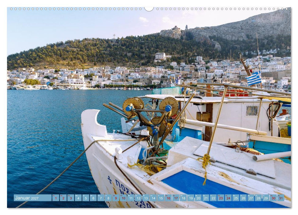 Kalymnos. Griechische Inselschönheit im Herzen des Dodekanes (CALVENDO Premium Wandkalender 2027)