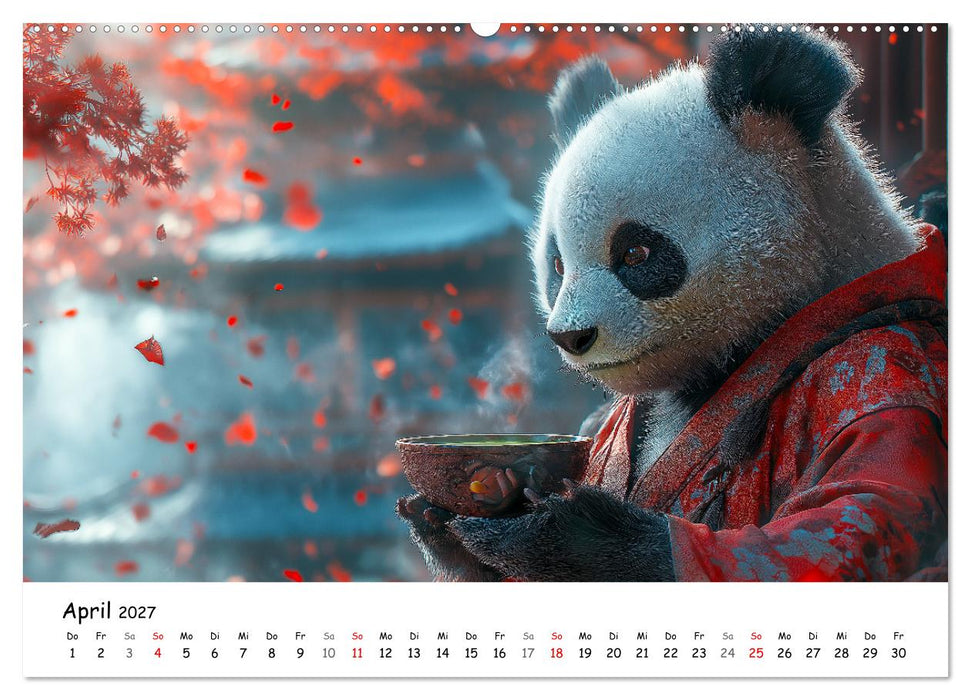Lustige Tierreisen - Bunter Spaß für Kinder (CALVENDO Wandkalender 2027)