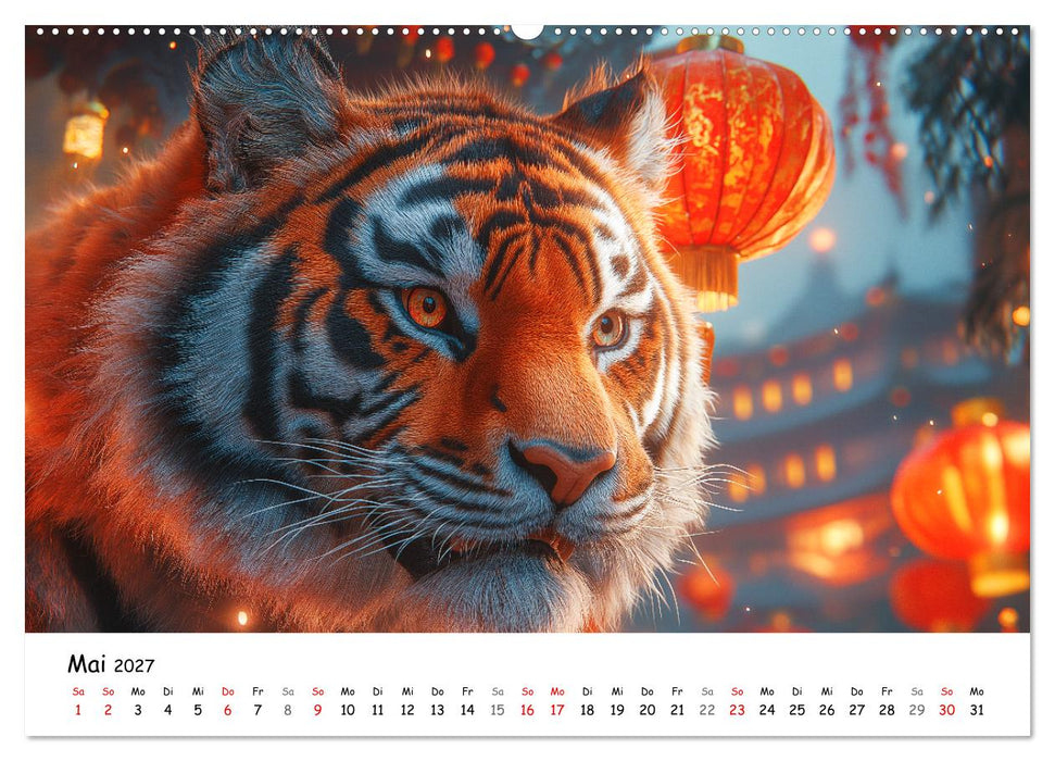 Lustige Tierreisen - Bunter Spaß für Kinder (CALVENDO Wandkalender 2027)