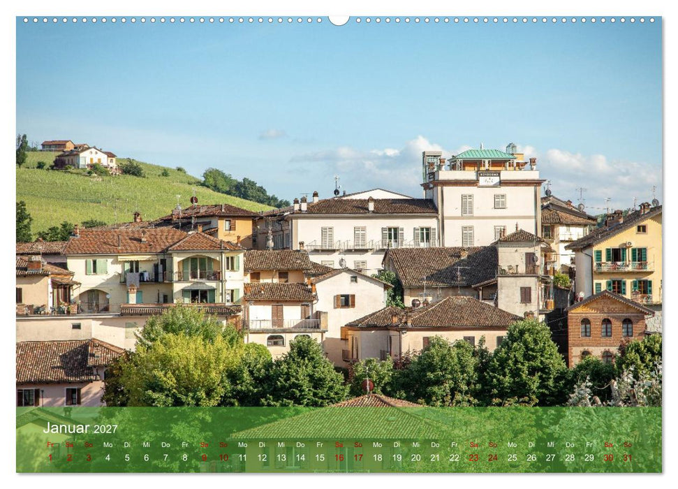 Barolo in den Hügeln des Langhe (CALVENDO Premium Wandkalender 2027)
