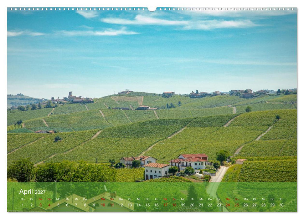 Barolo in den Hügeln des Langhe (CALVENDO Premium Wandkalender 2027)