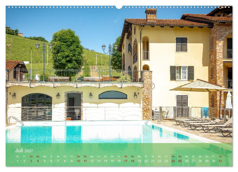 Barolo in den Hügeln des Langhe (CALVENDO Premium Wandkalender 2027)