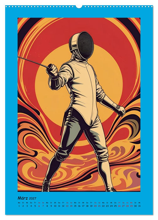 Olympische Sportarten (CALVENDO Wandkalender 2027)