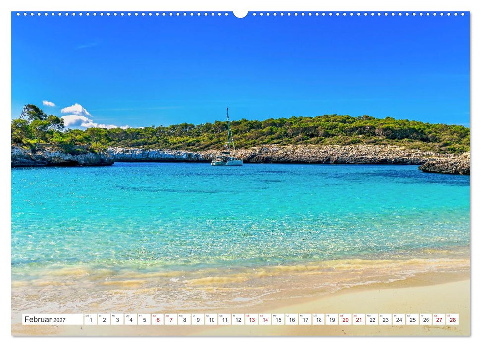 Mallorca - Traumhafte Buchten (CALVENDO Premium Wandkalender 2027)