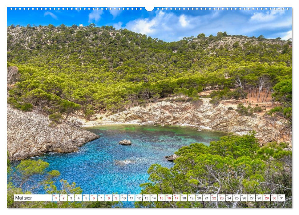 Mallorca - Traumhafte Buchten (CALVENDO Premium Wandkalender 2027)