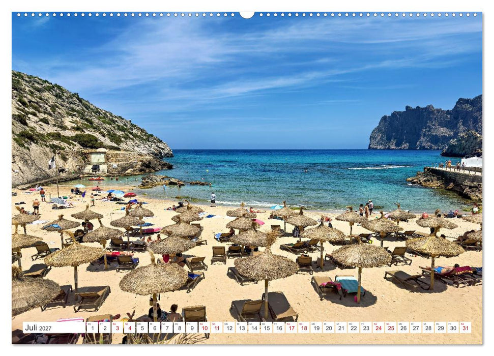 Mallorca - Traumhafte Buchten (CALVENDO Premium Wandkalender 2027)
