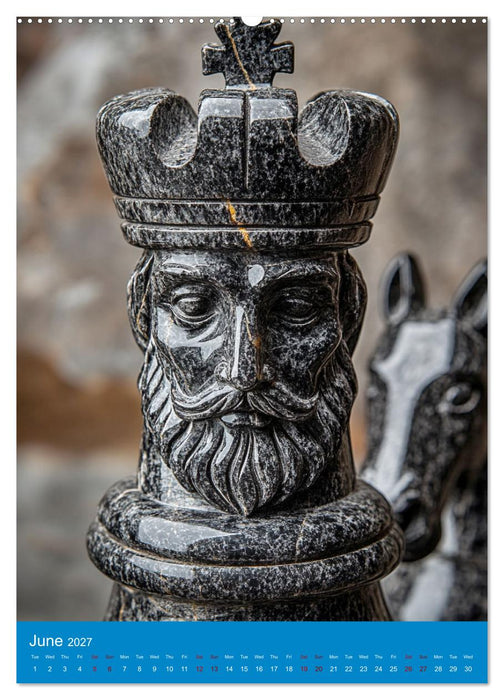 For Love of Chess (CALVENDO Monthly Calendar 2027)