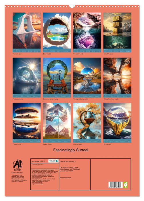 Fascinatingly Surreal (CALVENDO Monthly Calendar 2027)