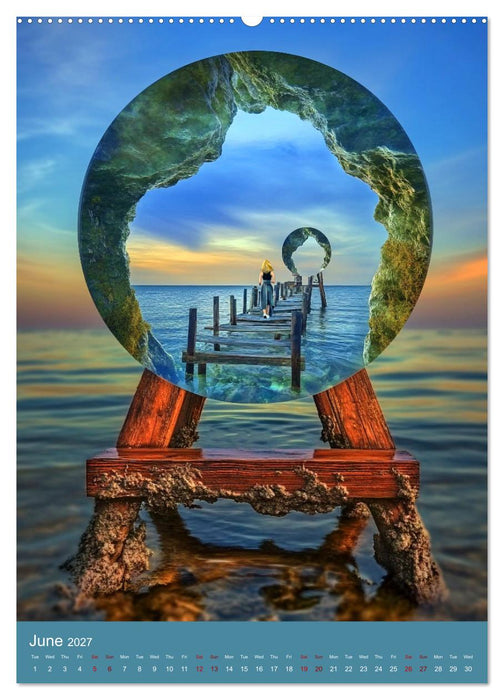 Fascinatingly Surreal (CALVENDO Monthly Calendar 2027)
