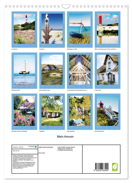 Mein Amrum (CALVENDO Wandkalender 2027)