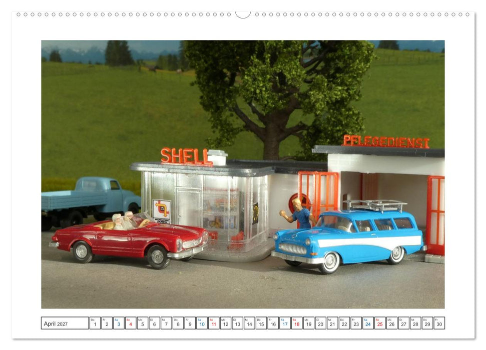 Architektur in Miniatur (CALVENDO Premium Wandkalender 2027)