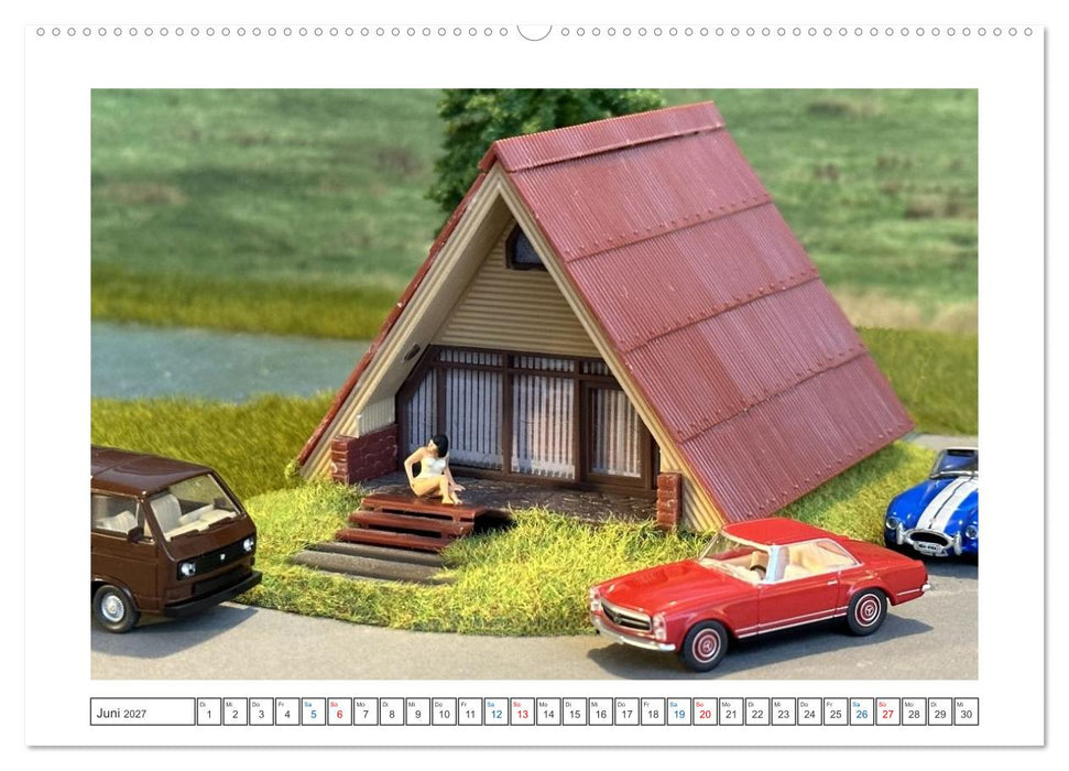 Architektur in Miniatur (CALVENDO Premium Wandkalender 2027)