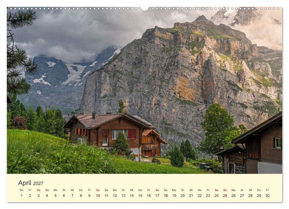 Schweiz - Die grüne Lunge Europas (CALVENDO Premium Wandkalender 2027)
