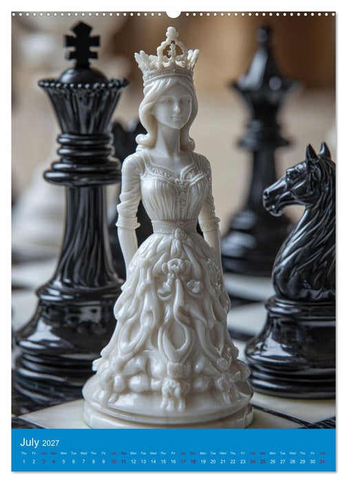 For Love of Chess (CALVENDO Premium-Calendar 2027)