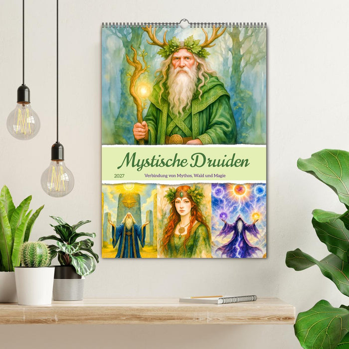 Mystische Druiden - Verbindung von Mythos, Natur und Magie (CALVENDO Wandkalender 2027)