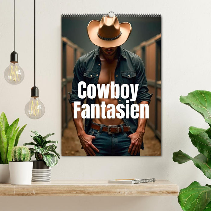 Cowboy Fantasien (CALVENDO Wandkalender 2027)