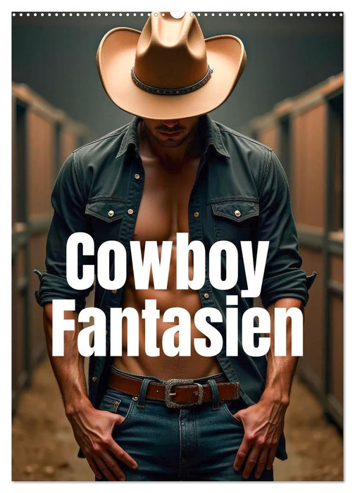 Cowboy Fantasien (CALVENDO Wandkalender 2027)