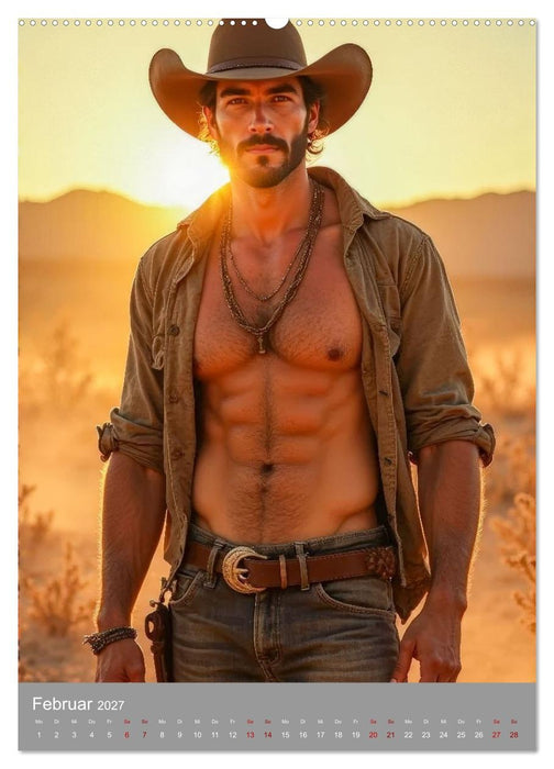 Cowboy Fantasien (CALVENDO Wandkalender 2027)