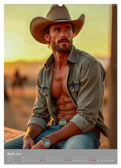 Cowboy Fantasien (CALVENDO Wandkalender 2027)