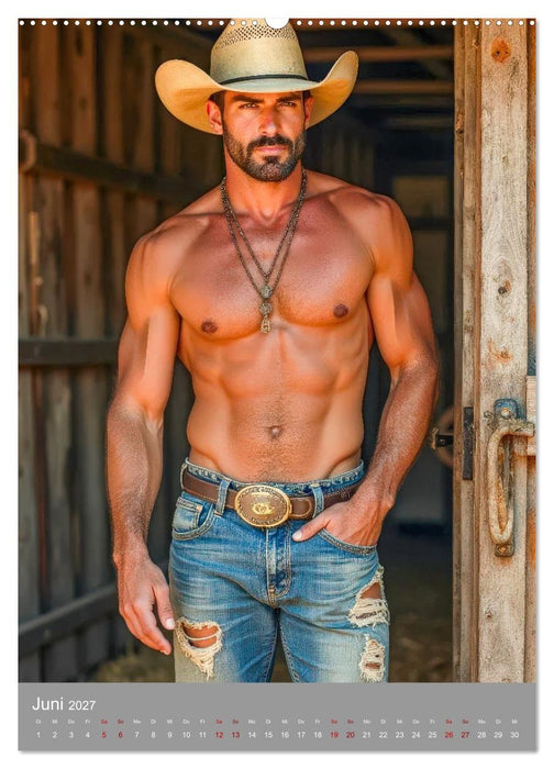 Cowboy Fantasien (CALVENDO Wandkalender 2027)