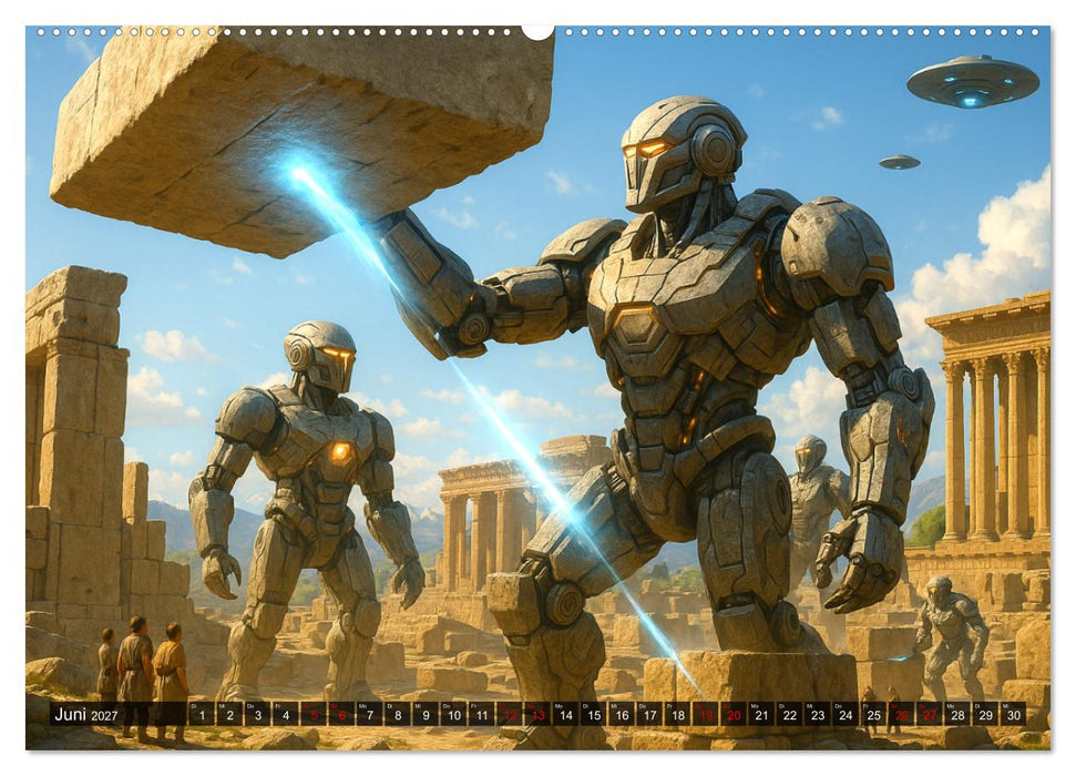 Rätsel aus Stein - Uralte Baukunst neu gedacht (CALVENDO Wandkalender 2027)
